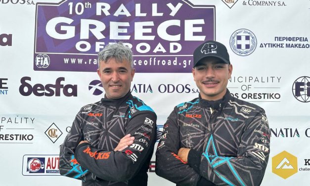 Alexandre Pinto tuvo un gran arranque en el Rally Greece Off-Road