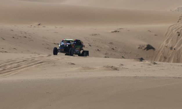 Sebastián Guayasamín finalizó el Atacama Rally 2023 con éxito