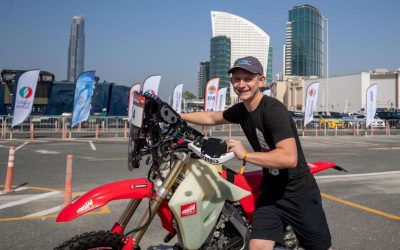 Jonathan Finn presente en la Baja Dubai para asegurar el título junior en motos