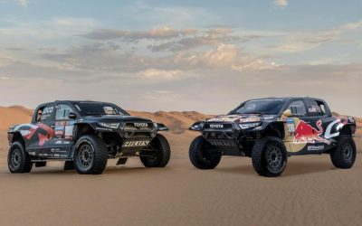 El Toyota Gazoo Racing presenta cinco tripulaciones y una evolución de la Hilux T1U para el Dakar 2024