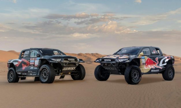 El Toyota Gazoo Racing presenta cinco tripulaciones y una evolución de la Hilux T1U para el Dakar 2024