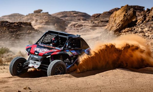 Nicolás Cavigliasso y Valentina Pertegarini ganaron su primera etapa del Dakar