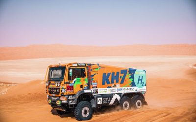 Así funciona el revolucionario camión a hidrógeno del Dakar 2024