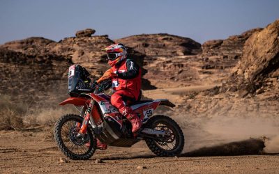 Francisco Arredondo supera una etapa llena de dificultades en el Dakar 2024