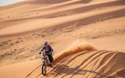 Santiago Rostan cierra otra buena jornada en el Dakar 2024