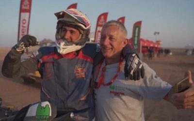 Santiago Rostan supera otra gran etapa en el Dakar 2024