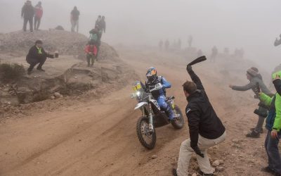 Una caída deja a Luciano Benavides fuera de la etapa 1 del Desafío Ruta 40