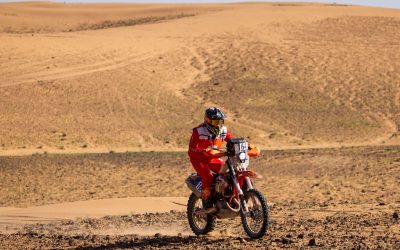 Mauricio Cueva completó la etapa más larga del Rallye du Maroc 2024