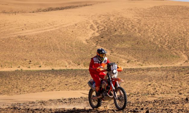 Mauricio Cueva completó la etapa más larga del Rallye du Maroc 2024