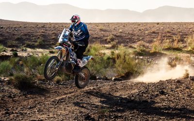 Rolando Martínez realiza su mejor etapa en el Rallye du Maroc con un 7º puesto