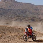 Mauricio Cueva sigue avanzando en el Rallye du Maroc y está cerca de la meta