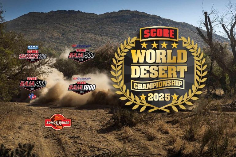 Así será el calendario 2025 de las Bajas Score International Somos Dakar