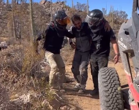 Video: accidente de Diego Llanos durante el Pre Running de la Baja 1000 no le permite largar la carrera