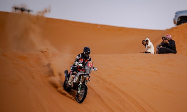 Juan Puga sigue afrontando el Dakar Original