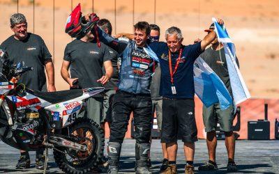 Santiago Rostan completó el Rally Dakar por segunda vez consecutiva