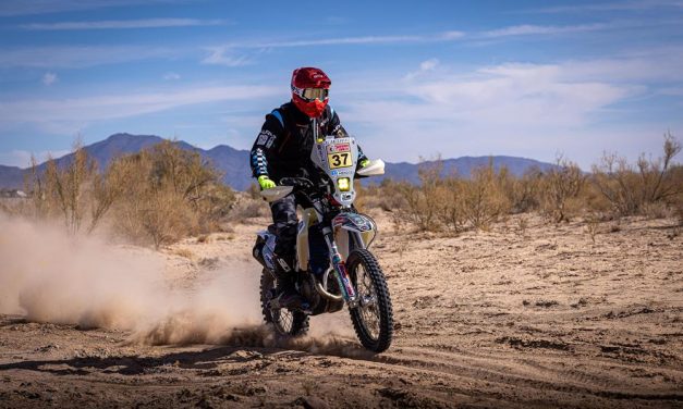 El argentino Julián Sánchez Dabín comenzó en buena forma el Sonora Rally 2025 en México