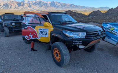 El Bobadilla Racing Team completó la etapa 1 en Uspallata