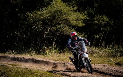 Santiago Rostan está listo para comenzar el South African Safari Rally