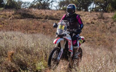 Baltazar Frezze se prepara para disputar el Atacama Race en Chile