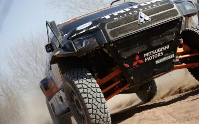 Guiga Spinelli y su Mitsubishi Tritón Ultimate vuelven al podio en la etapa maratón
