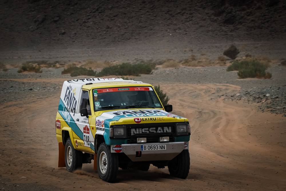 748 PEDRALS MAROT Luis (spa), ROSA I VINAS Jan (spa), TH-Trucks Team, Nissan, Dakar Classic, action