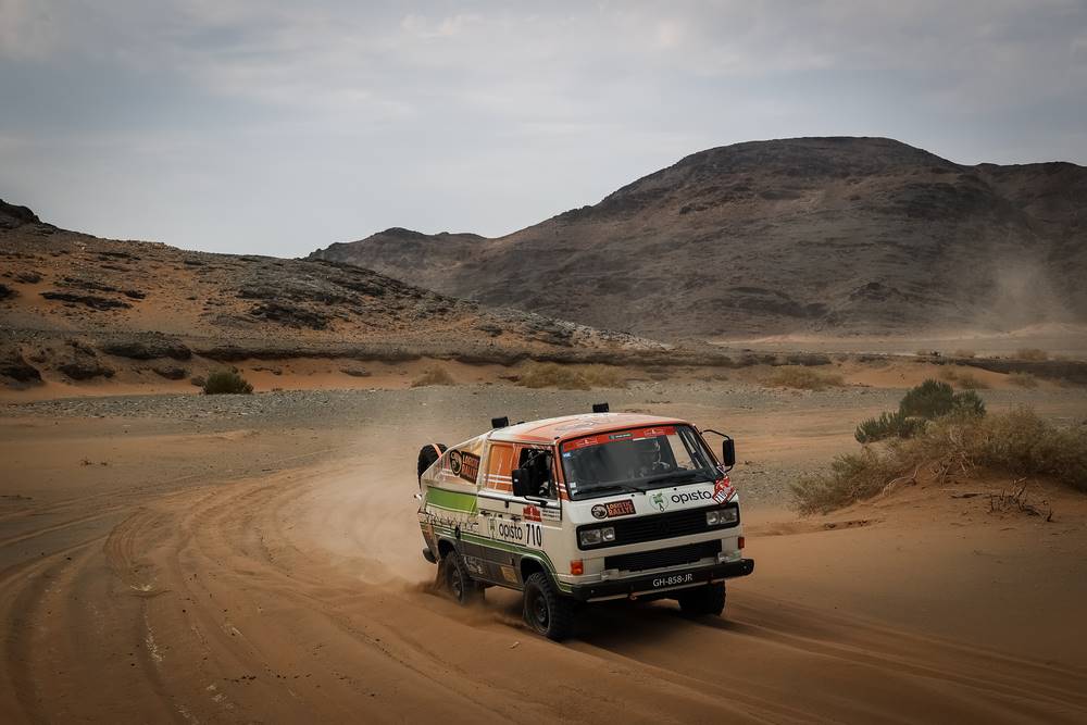 710 VERDAGUER Frederic (fra), XERCAVINS Stephane (fra), Team Logistic Rallye, Volkswagen, Dakar Classic, action